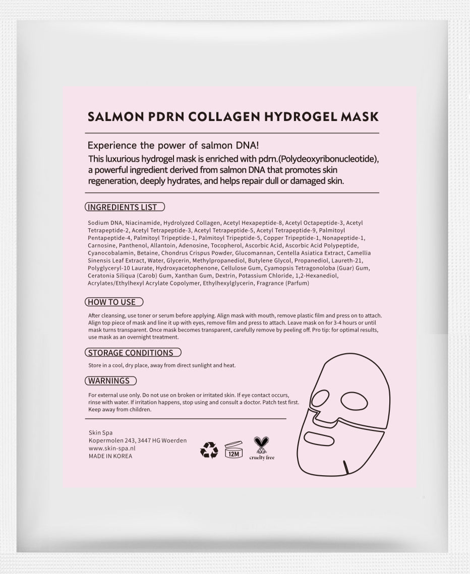 Salmon PDRN Collagen Hydrogel Mask